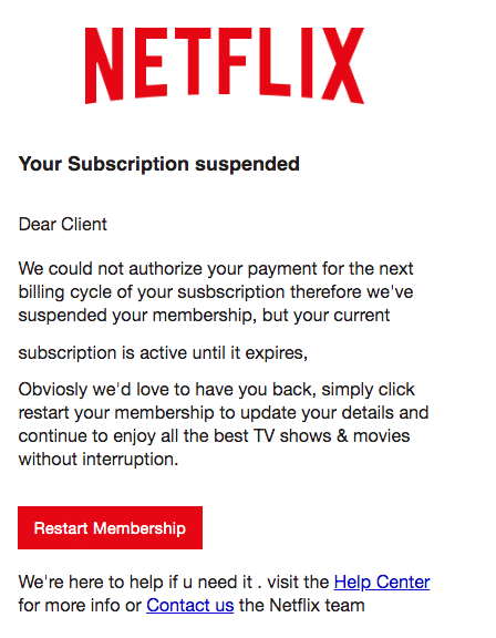 2020-05-15 Netflix Spam Fake-Mail