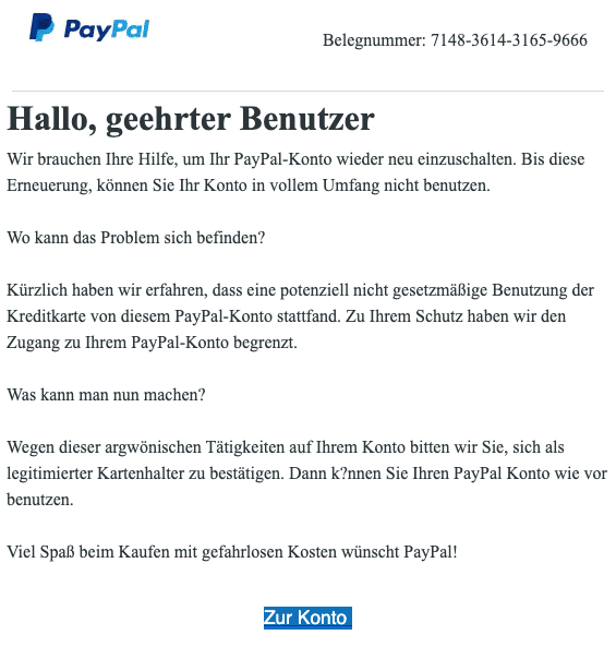 Paypal Datenabgleich 2020 Paypal Datenabgleich 2020