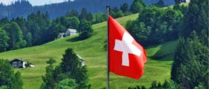 Schweiz Flagge Symbolbild