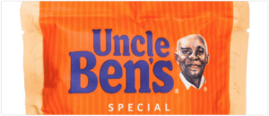 Uncle Bens Reis verpackung Logo Rassismus