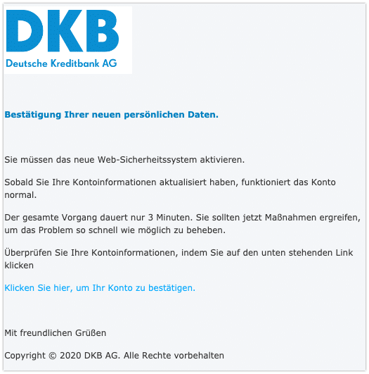 2020-07-22 Phishing DKB