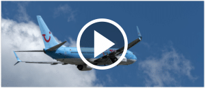 TUI Flugzeug Himmel Urlaub