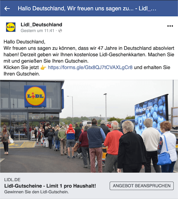 2020-08-14 Lidl Geschenkgutschein