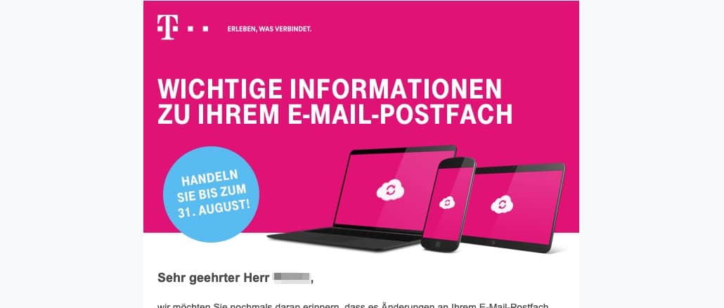 2020-08-26 Telekom E-Mail Einstellungen aendern