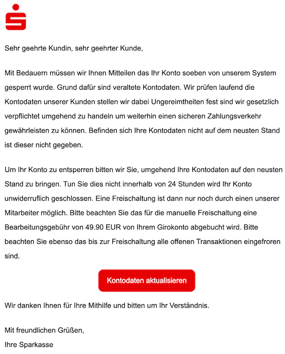 2020-09-28 Sparkasse Phishing