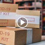 Corona Test-Kit COVID-19 Symbolbild Video