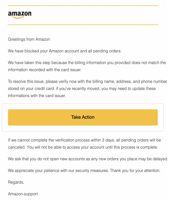 2020-10-02 Amazon Spam Fake-Mail New Transaction