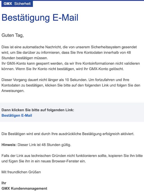 2020-10-24 GMX Phishing