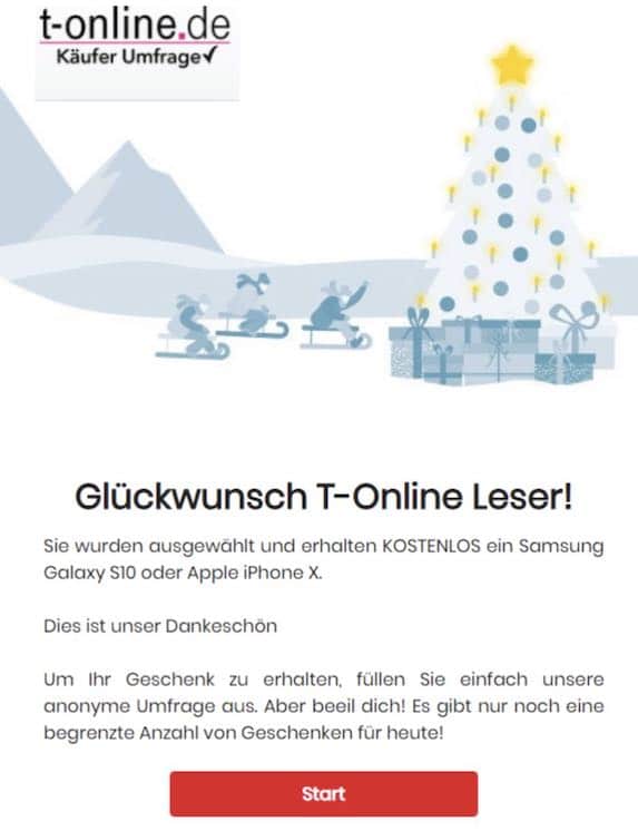 2020-12-02 Telekom Gewinnspiel