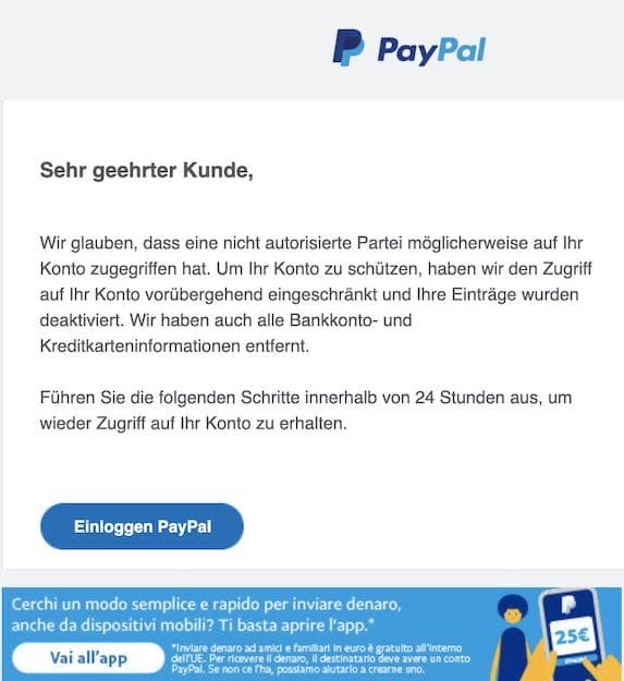 2020-11-18 Phishing PayPal