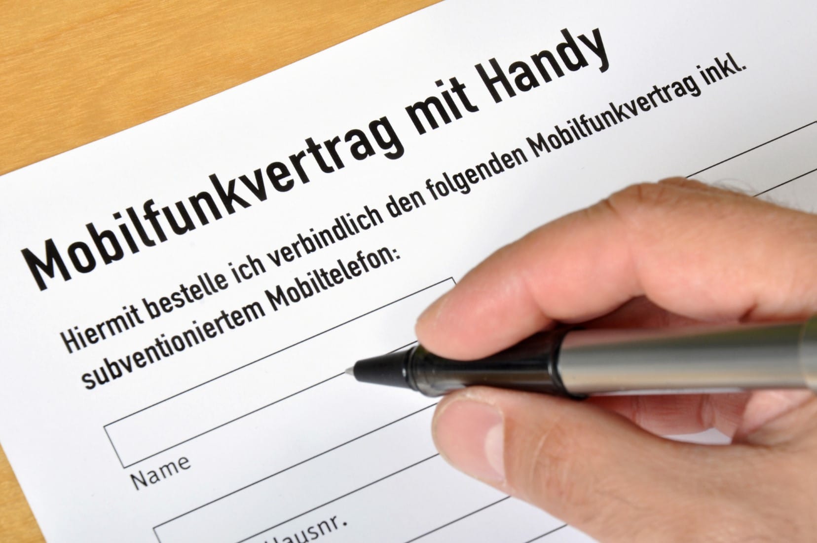 Handyvertrag