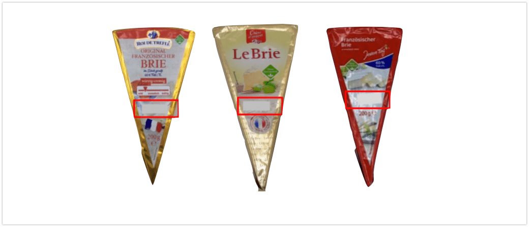 Rueckruf franzoesischer Brie Lidl, Aldi, Globus, Real, Metro