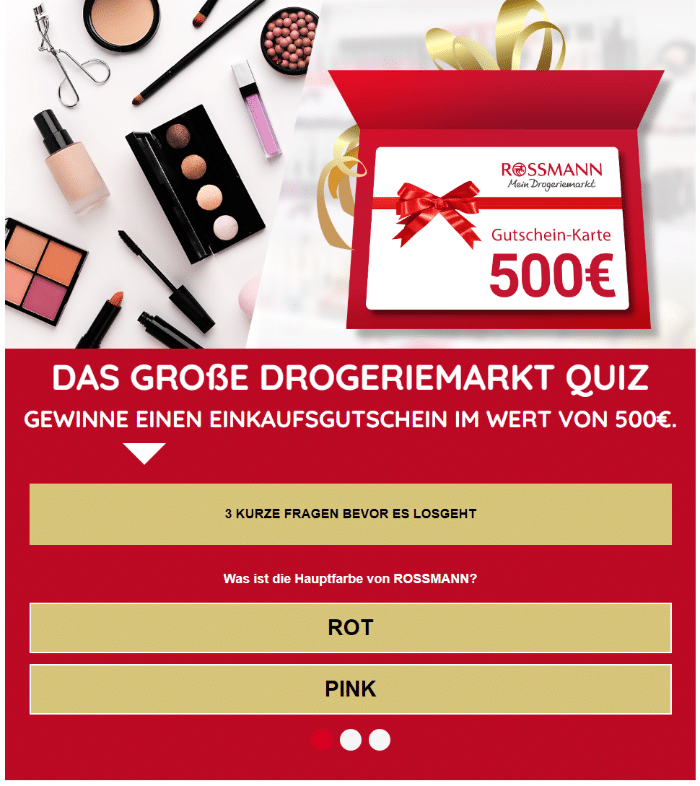 Rossmann Fake Diese E Mails Sind Spam Betrug Oder Eine Falle