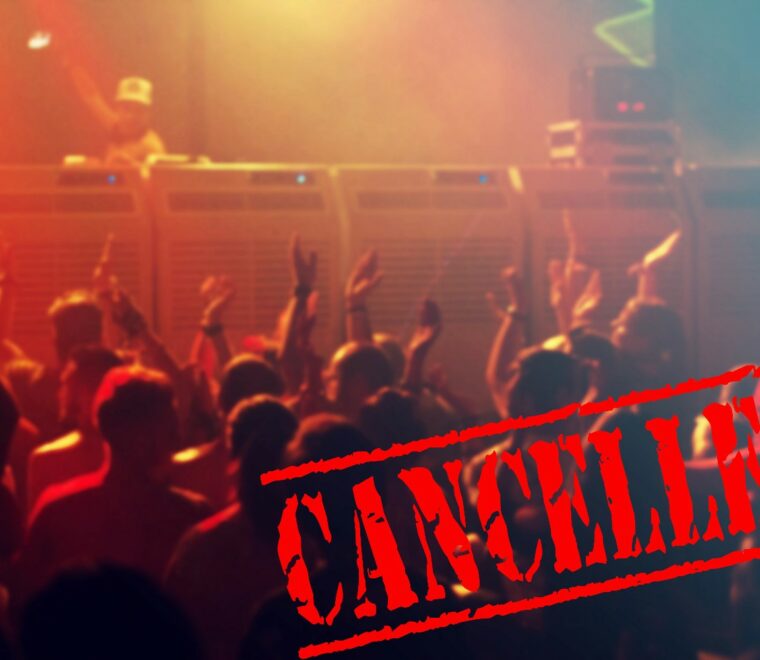 Konzert Festival Corona abgesagt