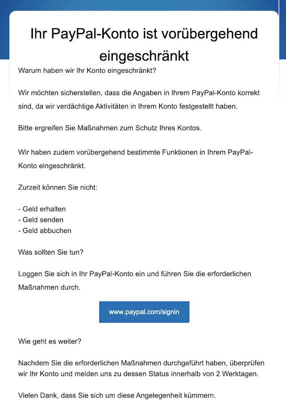 2021-02-09 PayPal Phishing