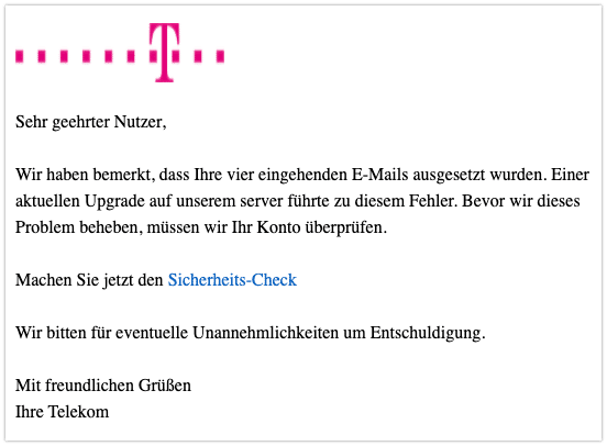 2021-02-19 Phishing Telekom