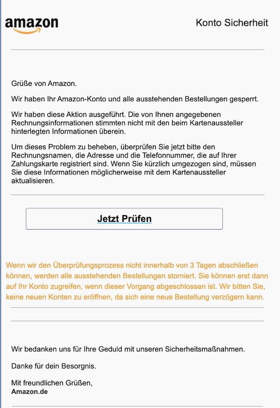 2021-03-12 Amazon Phishing