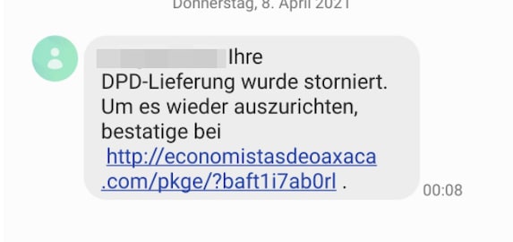 2021-04-08 SMS-Spam DPD