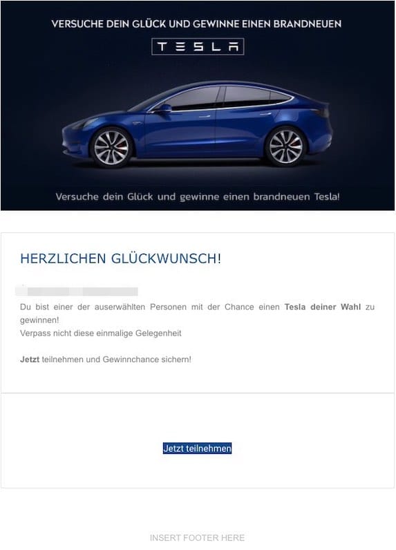 2021-04-26 Tesla Gewinnspiel