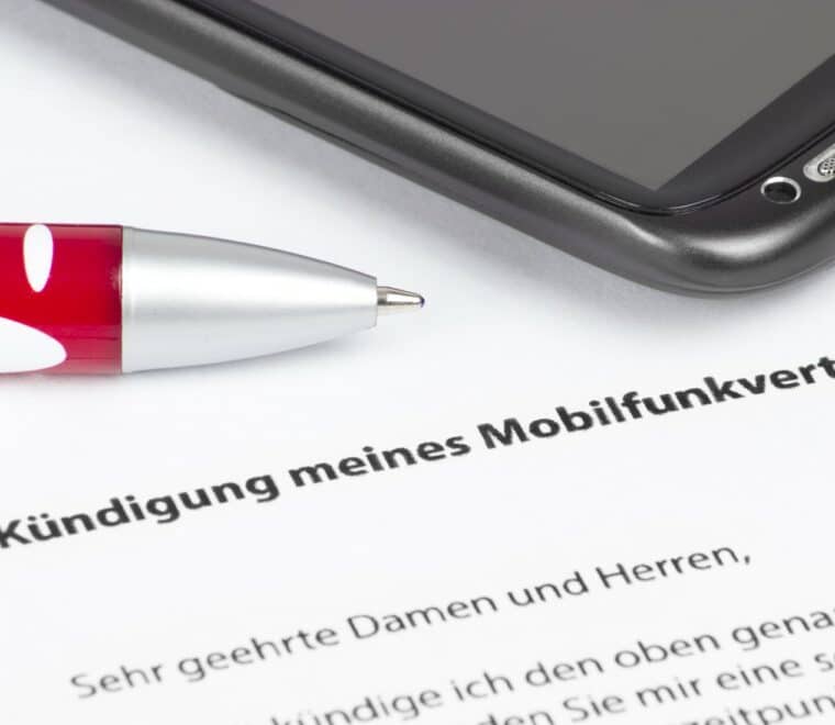 Handykündigung