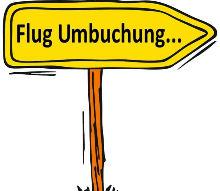 Flugumbuchung