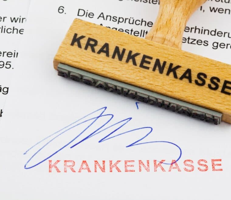 Krankenkassenstempel