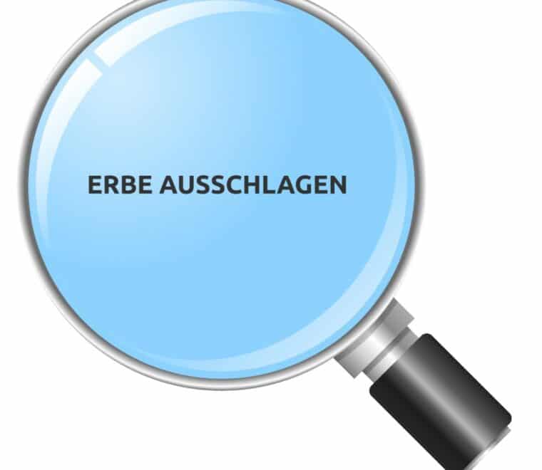 Erbschaft verweigern